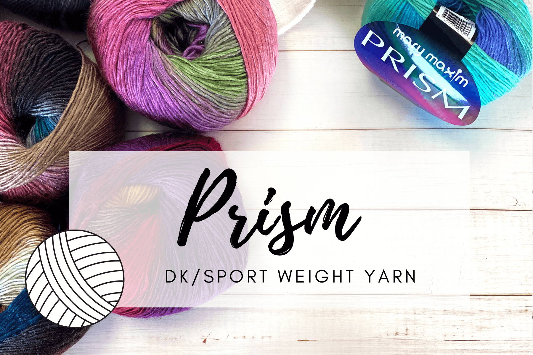 Mary Maxim Prism Yarn Premium Acrylic Lightweight Yarn